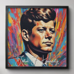 Pop Art Jack JFK John F. Kennedy Peel And Stick Photo Tile<br><div class="desc">Is collecting postcards a passion for you? Or is this something very old-fashioned? Not so for postcard lovers. It's an indispensable habit. In what other way is it possible to leave a memory that is entirely your own that your loved ones can touch?</div>