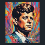 Pop Art Jack JFK John F. Kennedy Photo Print<br><div class="desc">Is collecting postcards a passion for you? Or is this something very old-fashioned? Not so for postcard lovers. It's an indispensable habit. In what other way is it possible to leave a memory that is entirely your own that your loved ones can touch?</div>