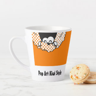 Pop Art Kiwi style Latte Mug