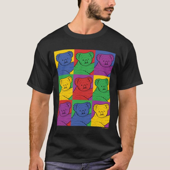Pop Art Koala T-Shirt (Front)