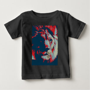 Pop Art Lion Baby T-Shirt