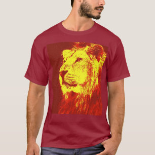 Pop Art Lion T-Shirt