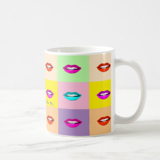 Pop Art Lips Coffee Mug