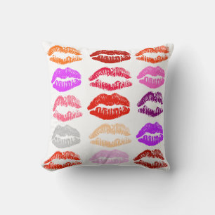Pop Art Lips (Kisses) Pillow