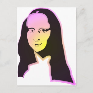 Pop Art Lisa Postcard