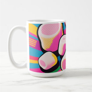 Pop Art Marshmallow Explosion Coffee Mug