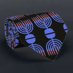 Pop Art Menorah Tie<br><div class="desc">Pop Art Menorah</div>