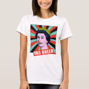 Pop art Modern fun HM Queen T-Shirt