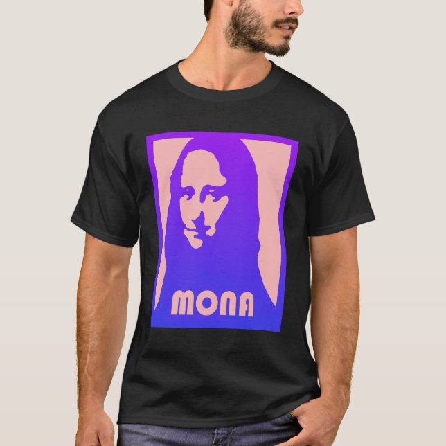 Pop Art Mona Lisa T-Shirt (Front)