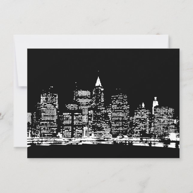 Pop Art New York City Invitation (Front)