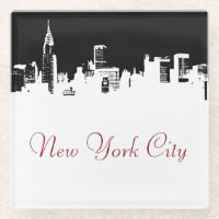 Pop Art New York City Panorama Poster
