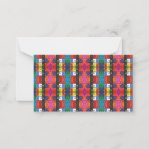 Pop art no.1 by Yeshaya Dank - unity & harmony Card