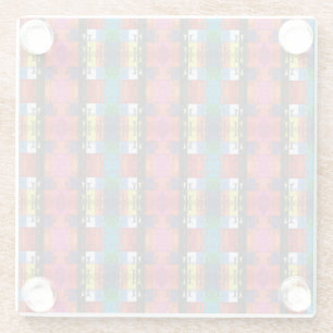 Pop art no.1 by Yeshaya Dank - unity & harmony Glass Coaster