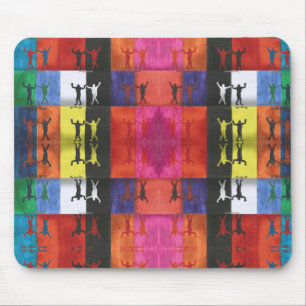 Pop art no.1 by Yeshaya Dank - unity & harmony Mouse Pad