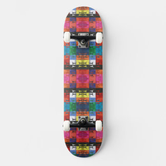 Pop art no.1 by Yeshaya Dank - unity & harmony Skateboard