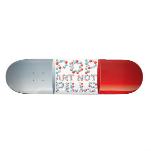 Pop Art Not Pills Skateboard