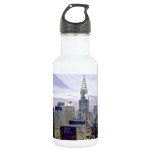 Pop Art Oil Paint Effect New York 532 Ml Water Bottle