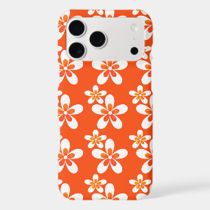 pop art orange vintage 70s cult, iPhone case