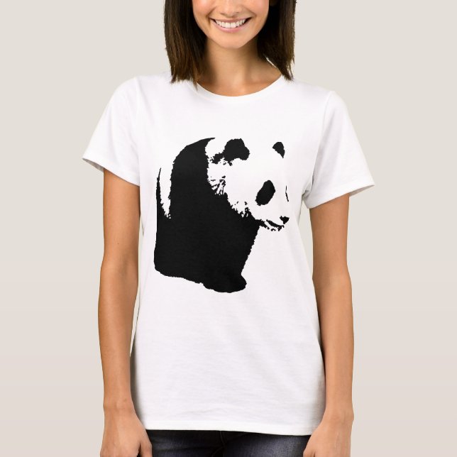 Pop Art Panda T-Shirt (Front)
