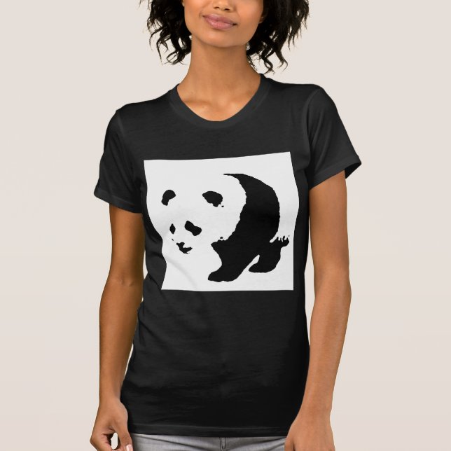 Pop Art Panda T-Shirt (Front)