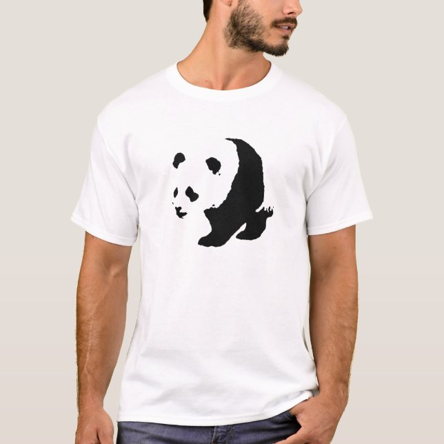 Pop Art Panda T-Shirt (Front)