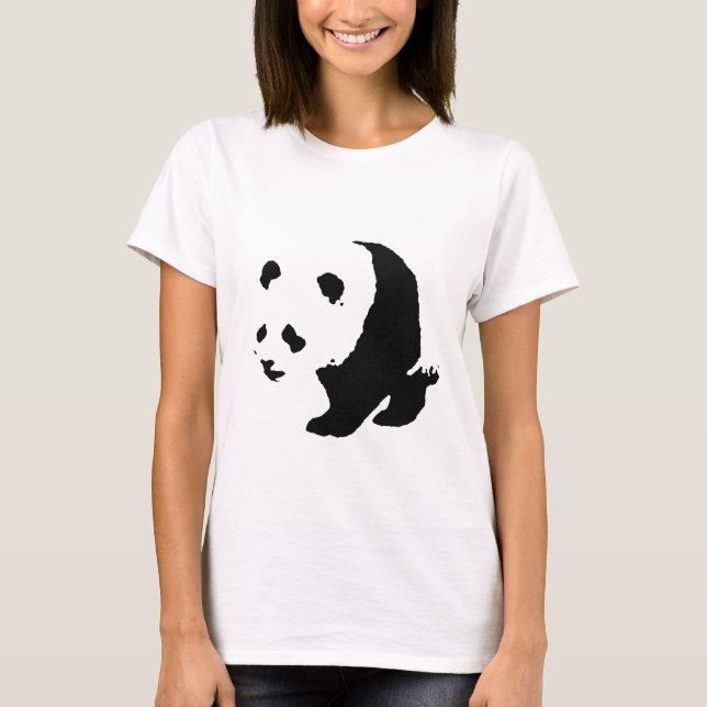 Pop Art Panda T-Shirt (Front)