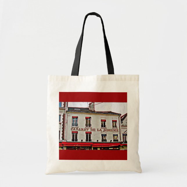 Pop Art Paris Tote Bag (Front)