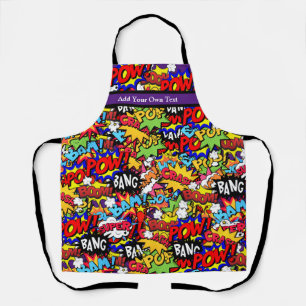 Pop Art Personalized Apron
