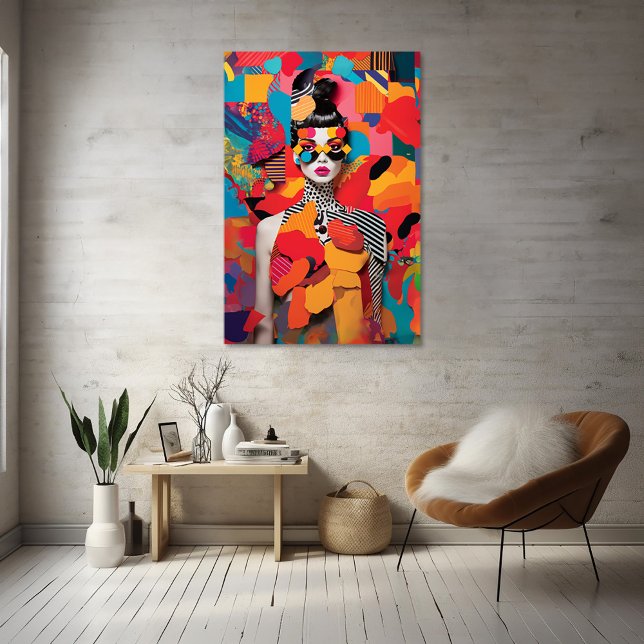 Pop Art Photo Collage  Poster (Creator Uploaded)