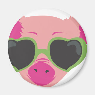 Pop art Piggy Magnet