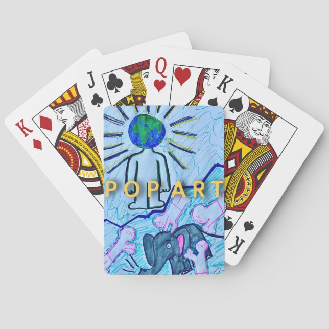 "Pop Art" Playing Cards (Back)