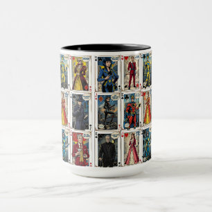 Pop Art Playing Cards – Full Set of Face Cards Mug