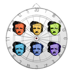 Pop Art Poe Dartboard