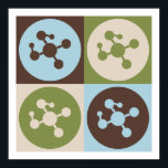 Pop Art Polymer Chemistry Poster<br><div class="desc">Pop Art Polymer Chemistry. Get this fun design featuring your hobby,  occupation,  or obsession on great t-shirts,  stickers & much more. They also make great gifts!</div>