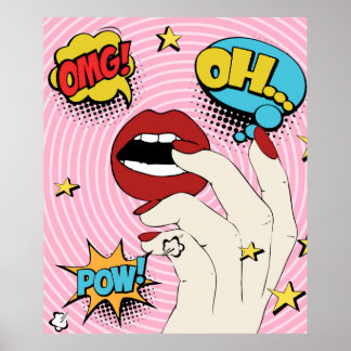 pop art poster