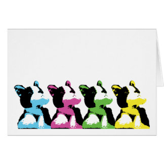 Pop Art Puppy Card