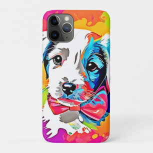 Pop Art Puppy iPhone 11 Pro Case