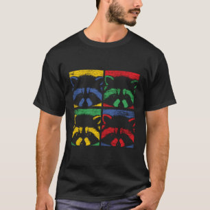 Pop Art Racoon T-Shirt