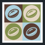 Pop Art Rugby Poster<br><div class="desc">Pop Art Rugby. Get this fun design featuring your hobby, occupation, or obsession on great t-shirts, stickers & much more. They also make great gifts!</div>