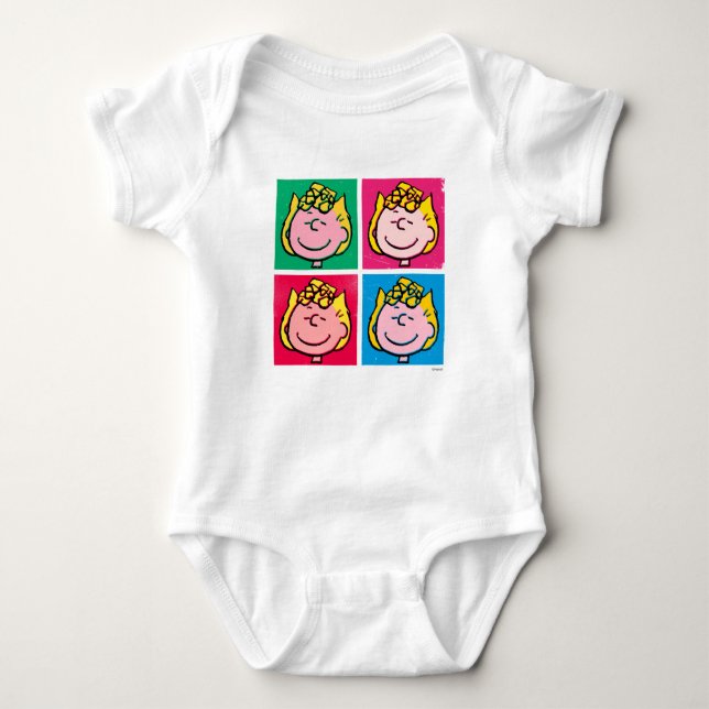 Pop Art Sally | Mod for You Baby Bodysuit (Front)