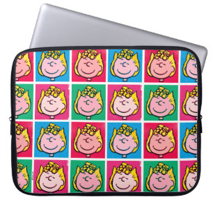 Pop Art Sally Mod for You Pattern Laptop Sleeve