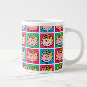 Pop Art Sally   Mod for You Pattern Large Coffee Mug