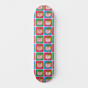 Pop Art Sally   Mod for You Pattern Skateboard