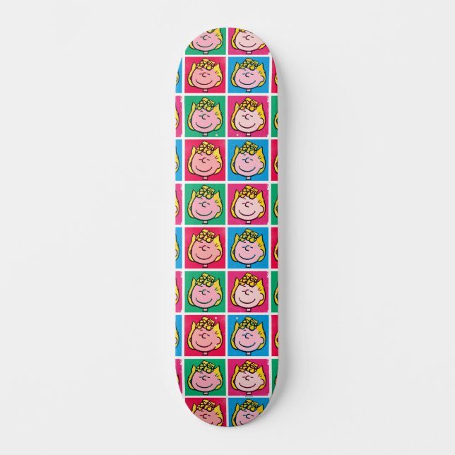 Pop Art Sally | Mod for You Pattern Skateboard (Front)