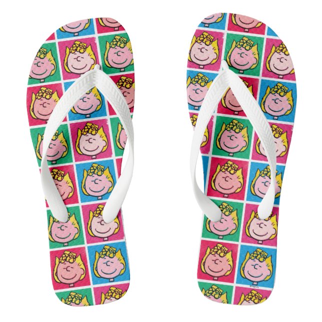 Pop Art Sally | Mod for You Pattern Thongs (Footbed)