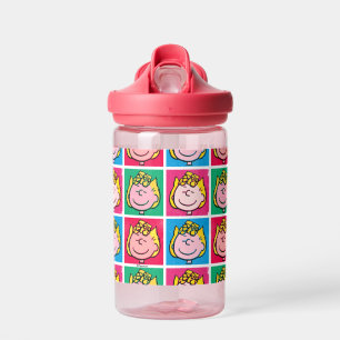 Pop Art Sally Mod for You Pattern Water Bottle