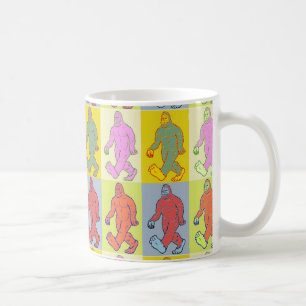Pop Art Sasquatch Mug