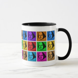Pop Art Shakespeare Mug