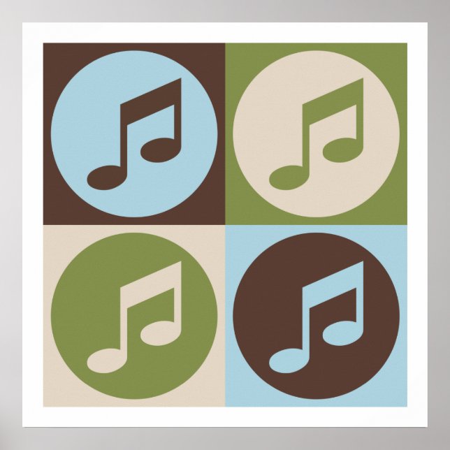 Pop Art Singing Poster (Front)