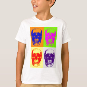 Pop Art Skull T-Shirt